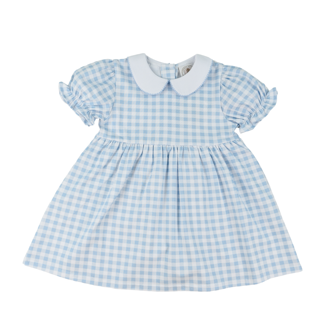 Cypress Row Blue Gingham Collins Classic Dress