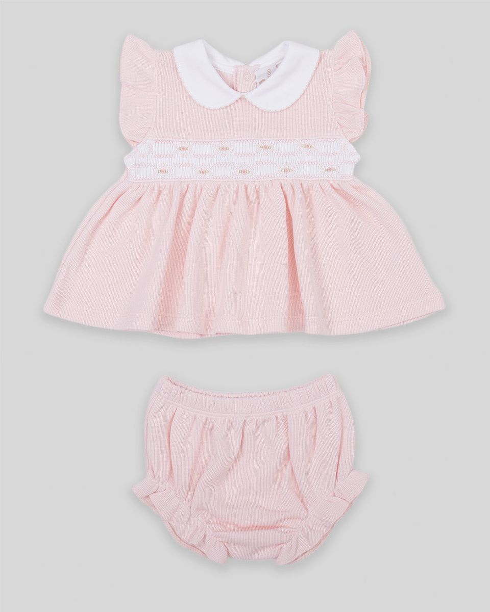 Cotton Peru Emma Smocked 2 pc.Set