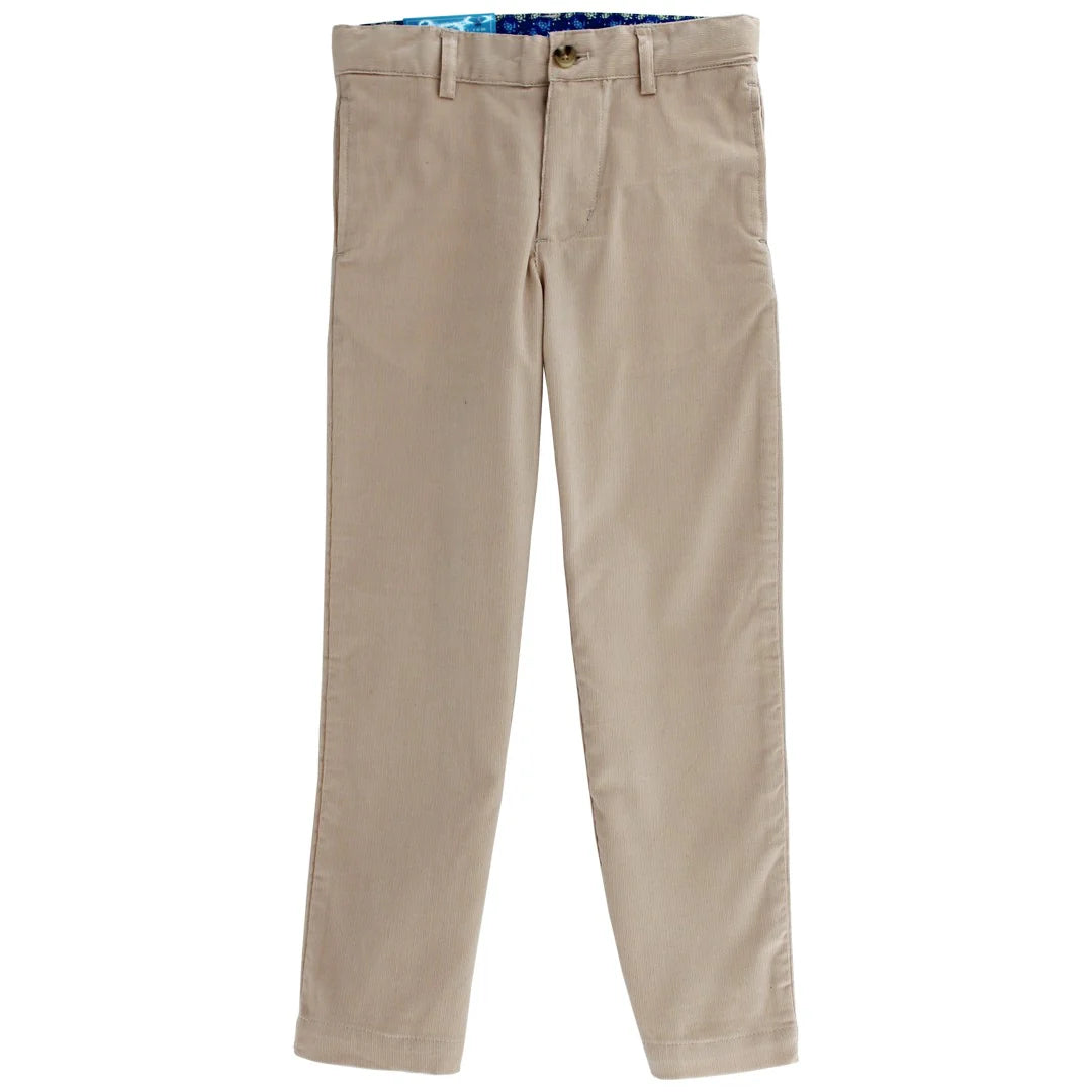 J Bailey Champ Cord Pant-Khaki