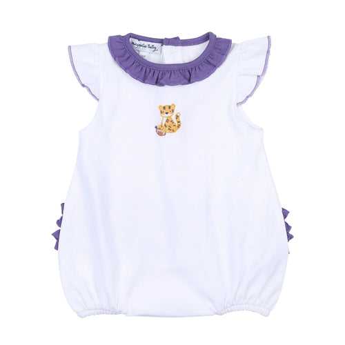 Magnolia Baby Tiger Football Emb Ruffle Flutters Bubble