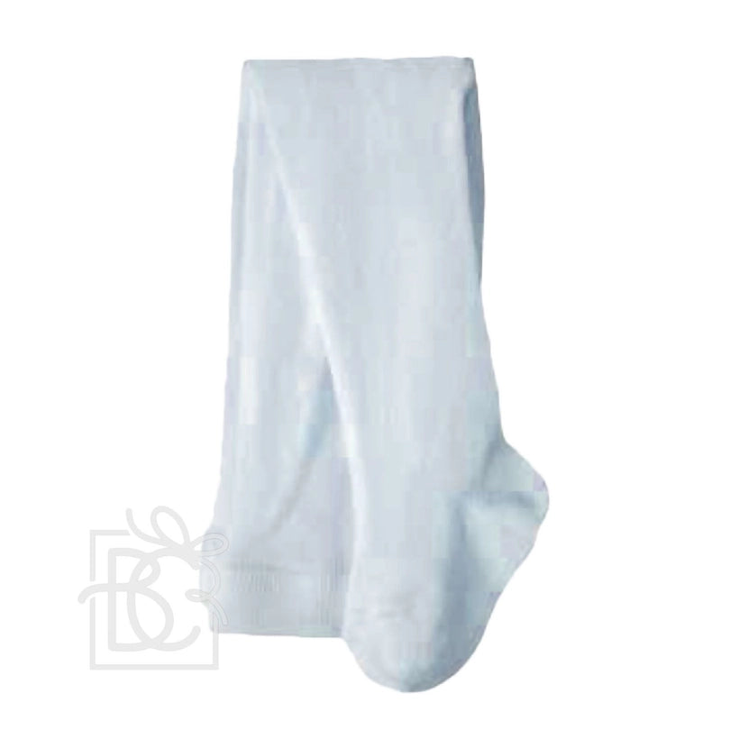Carlomagno Cotton Thick Baby Tights-White
