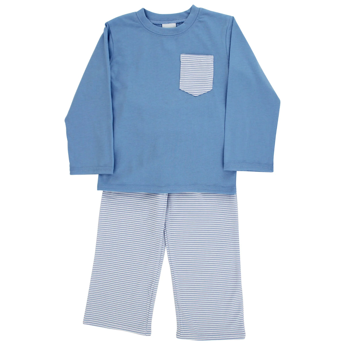 J Bailey Porter Pant Set-Med. Blue