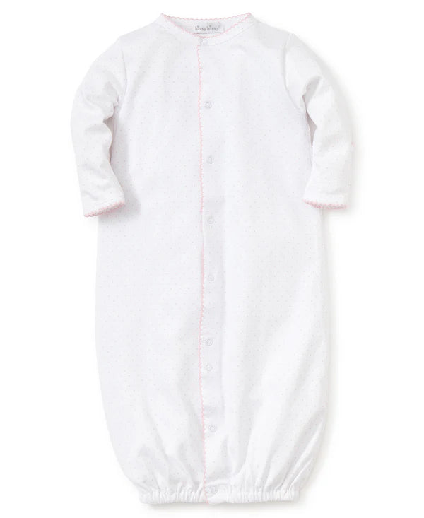 Kissy NEW Dots Print Convert Gown-White/Pink