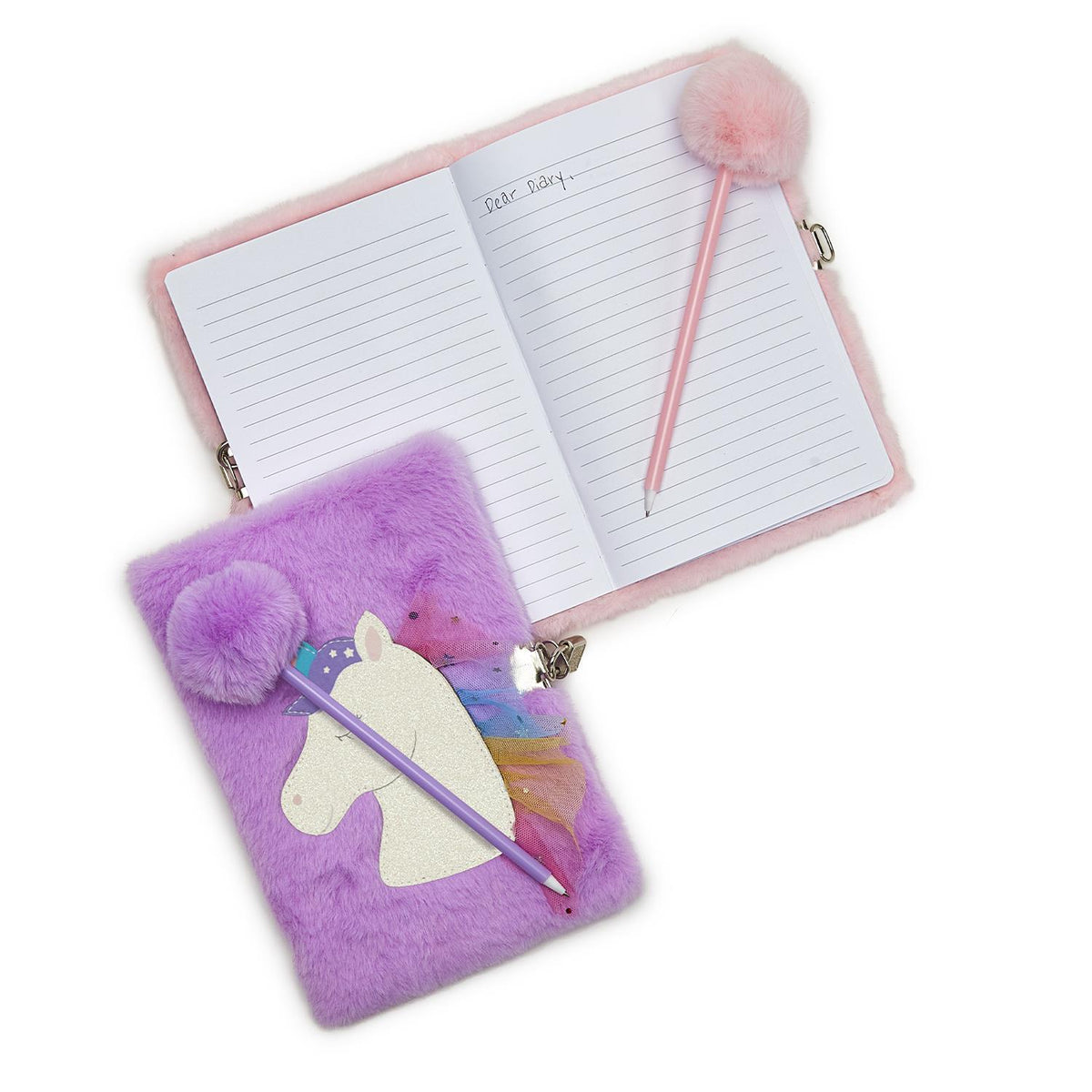 Glitter Unicorn Journal w/ Pen