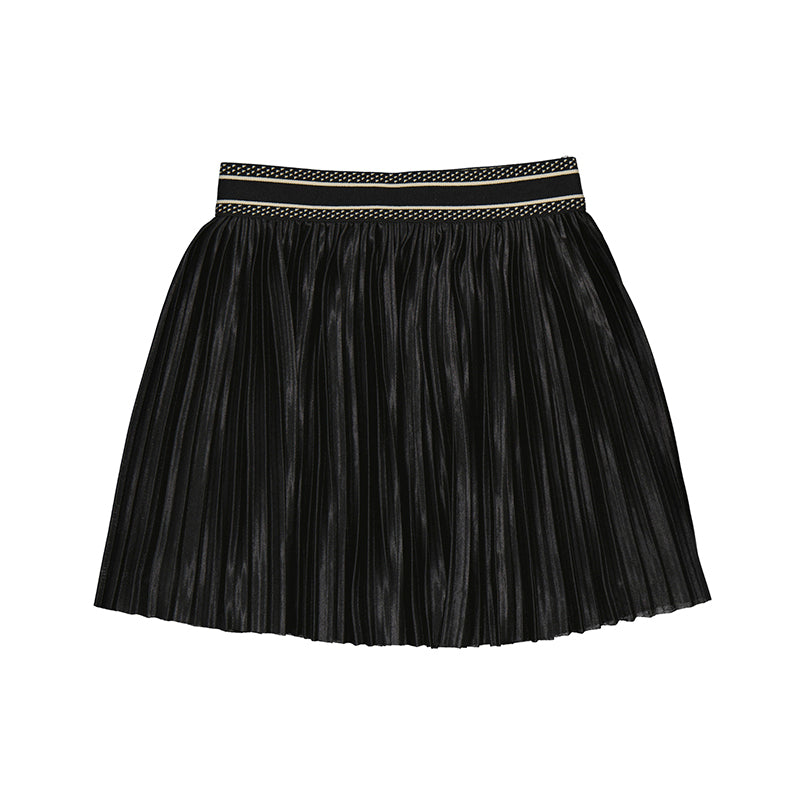 Mayoral Black Pleated Skirt