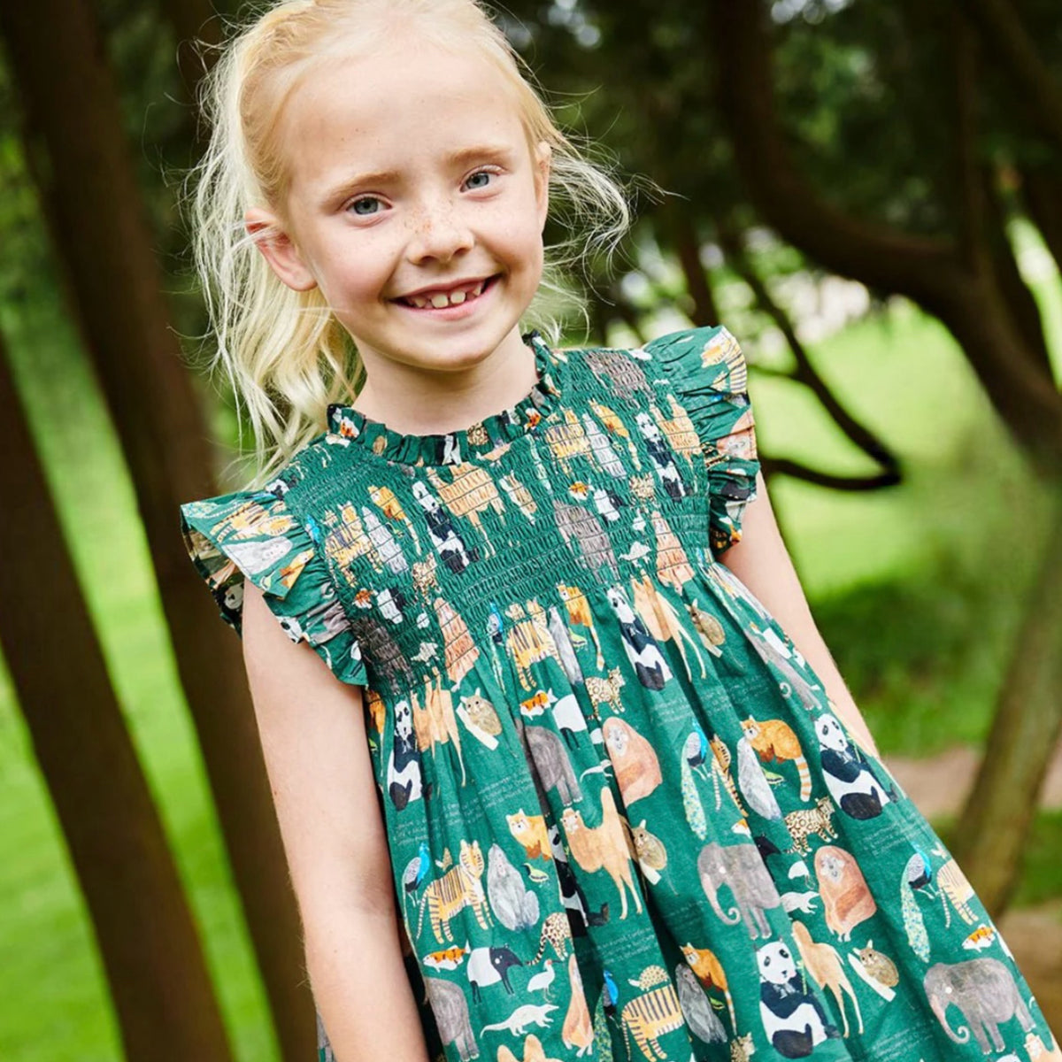 Pink Chicken Stevie Animals of Asia Dress