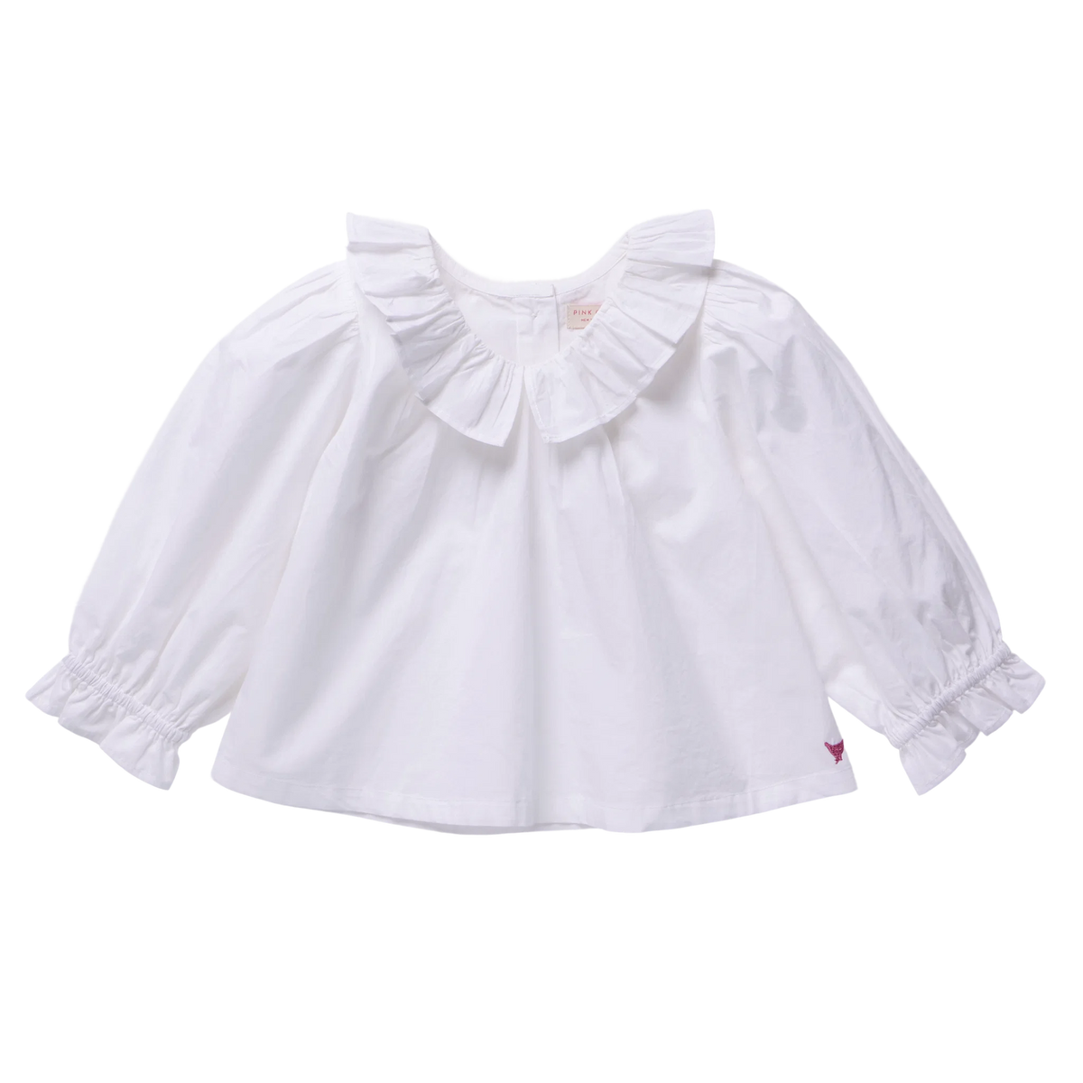 Pink Chicken Amara Top-White