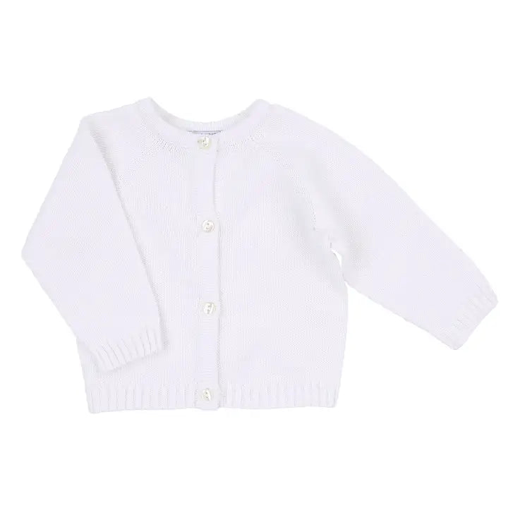 MB Essentials White Cardigan