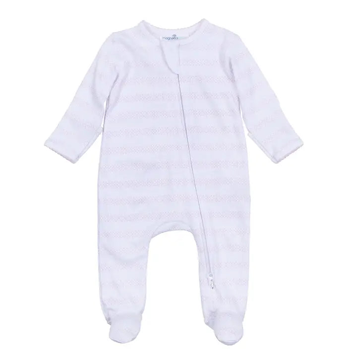 MB Baby of Mine Pink Zip Footie
