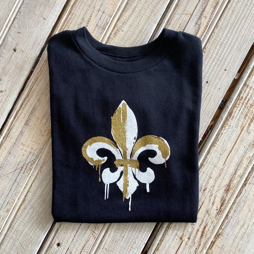 Nolaverse Dripping FDL Tee-Black