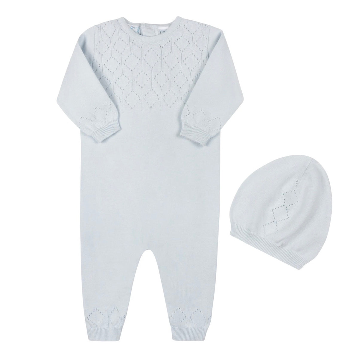 Lux Pointelle Knit Longall