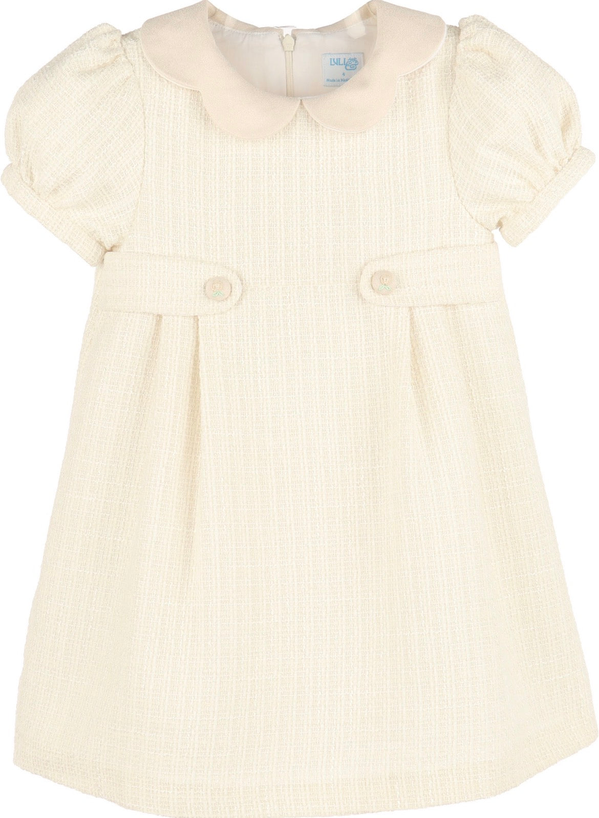 Luli & Me Chanel Dress-Ivory