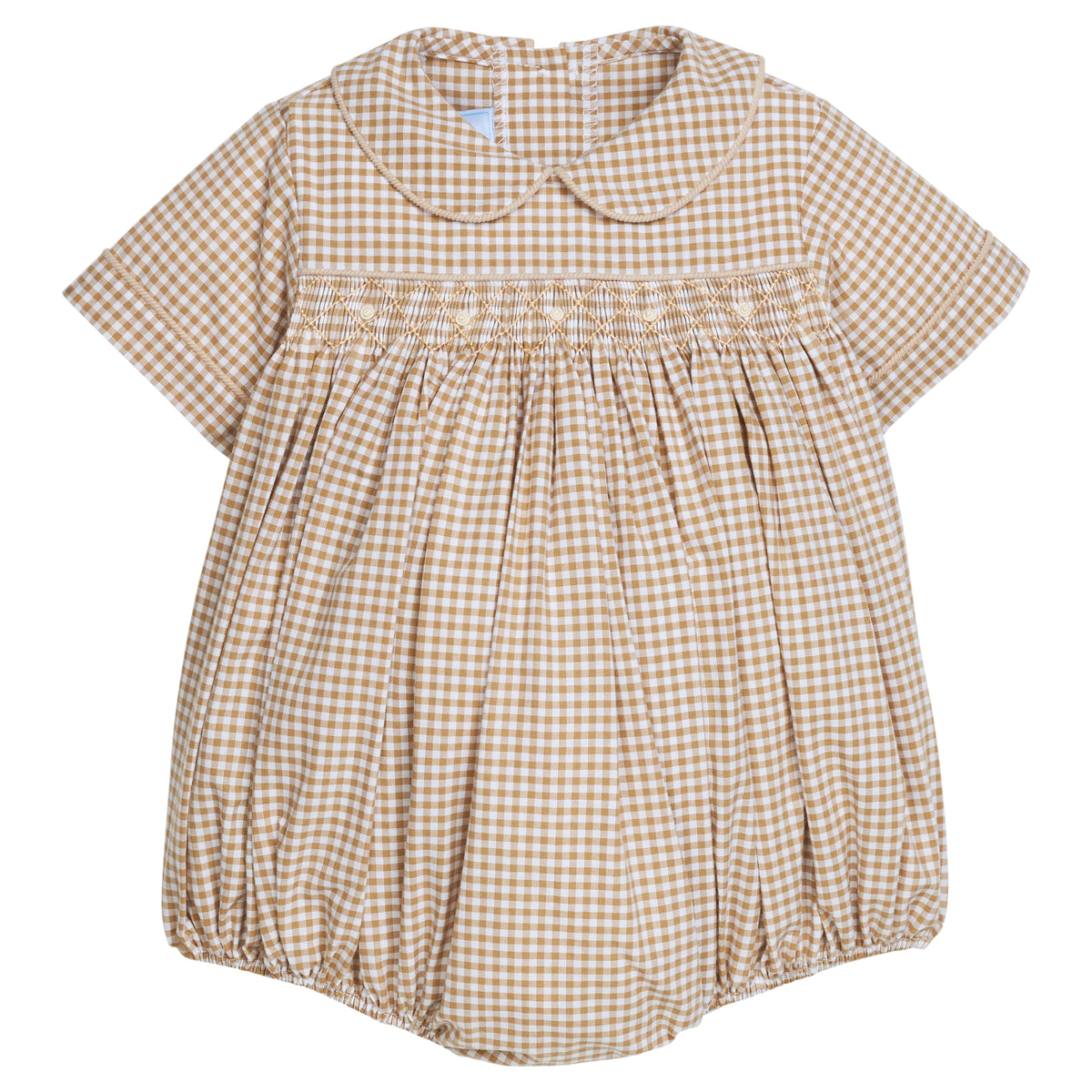 LE Khaki Gingham Barrington Bubble