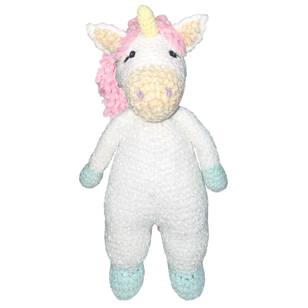 Zubels Chenille Doll 12"-Unicorn