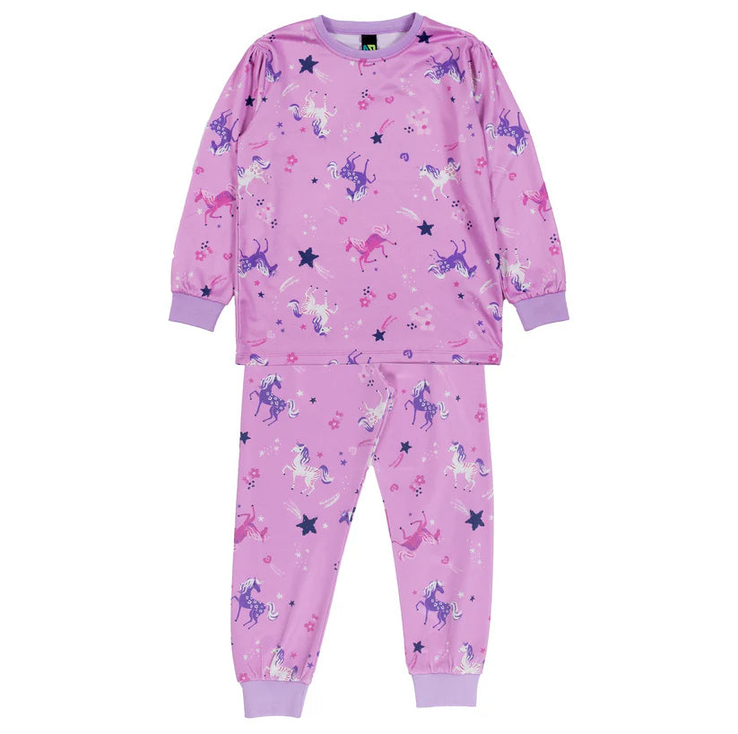 Nano Unicorn L/S Pajama-Pink