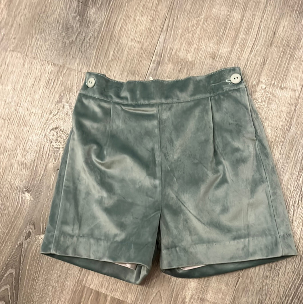 Sal & Pimenta Forest Velvet Shorts