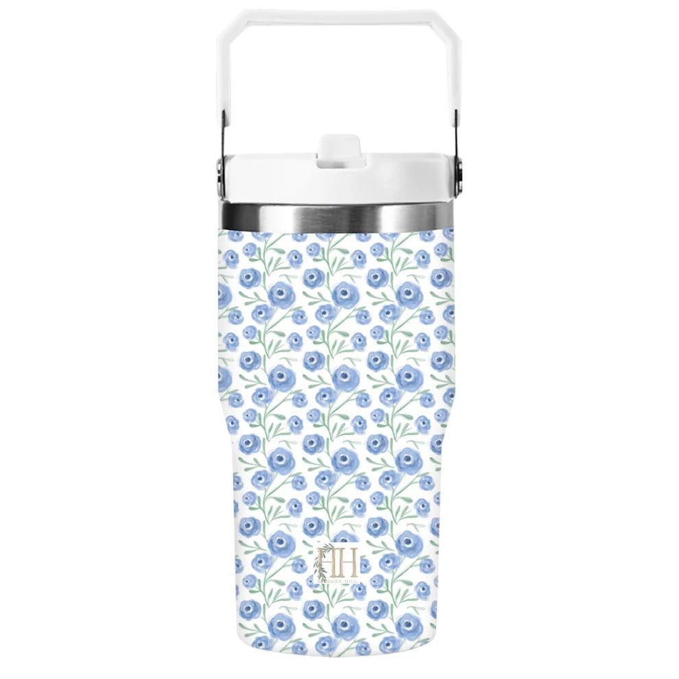 Hamner Hill Purple Poppy Straw Cup