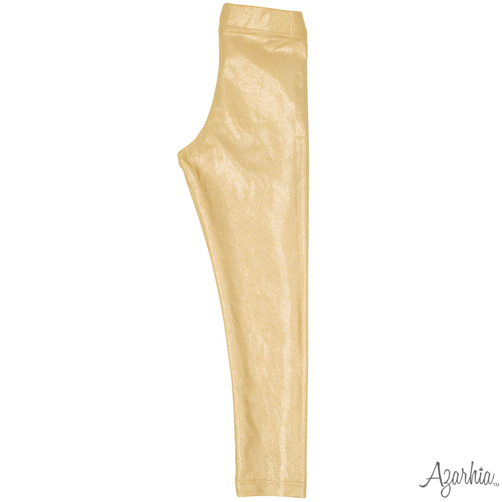 Azarhia Gold Shimmer Legging