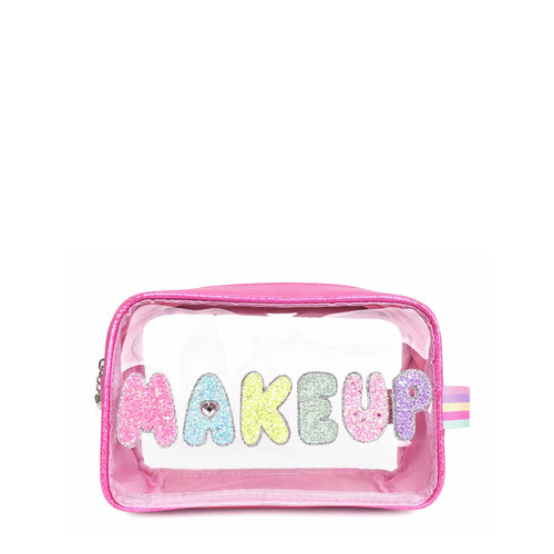 OMG Makeup Clear Pouch-Pink