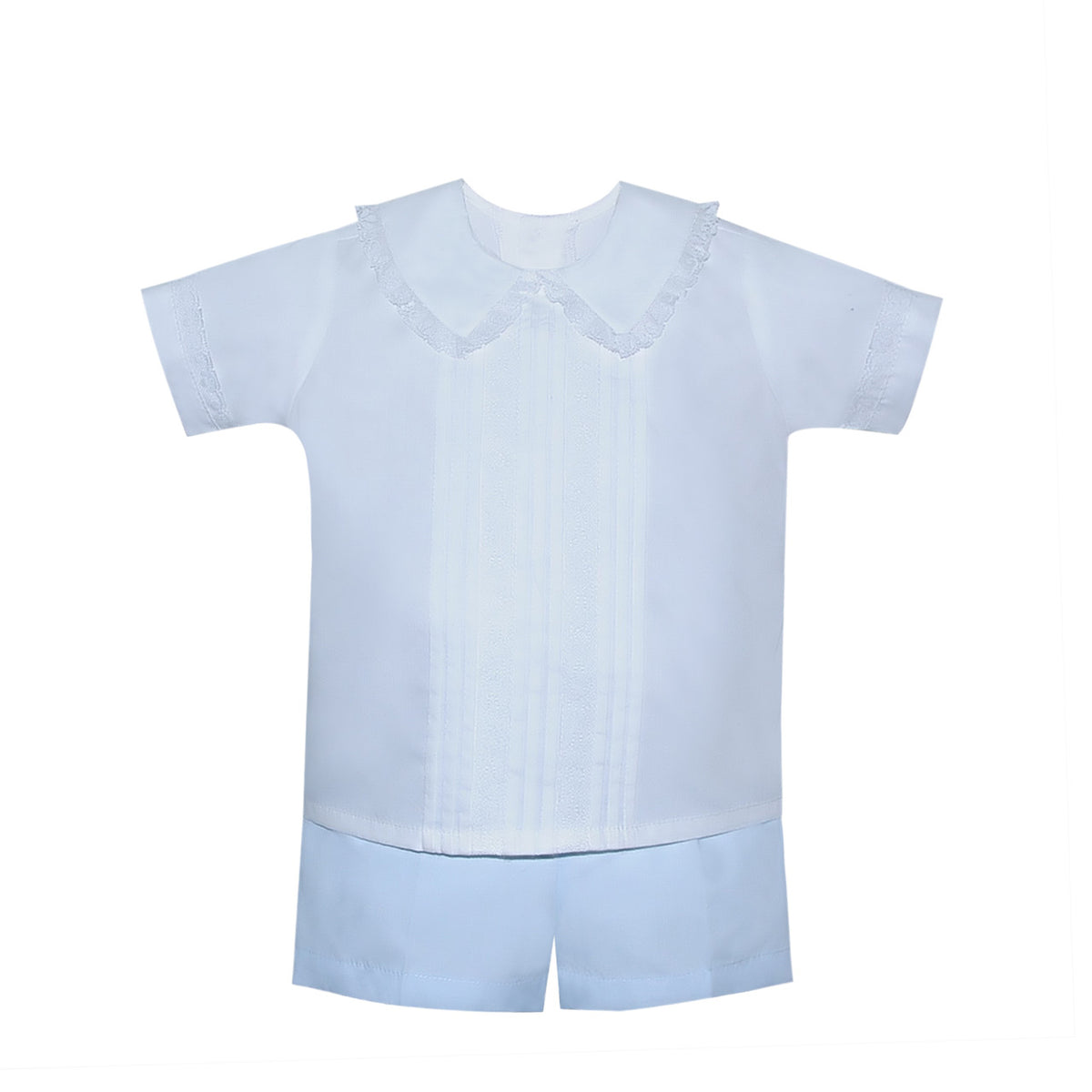 P&R Jack Lace Short Set-Blue