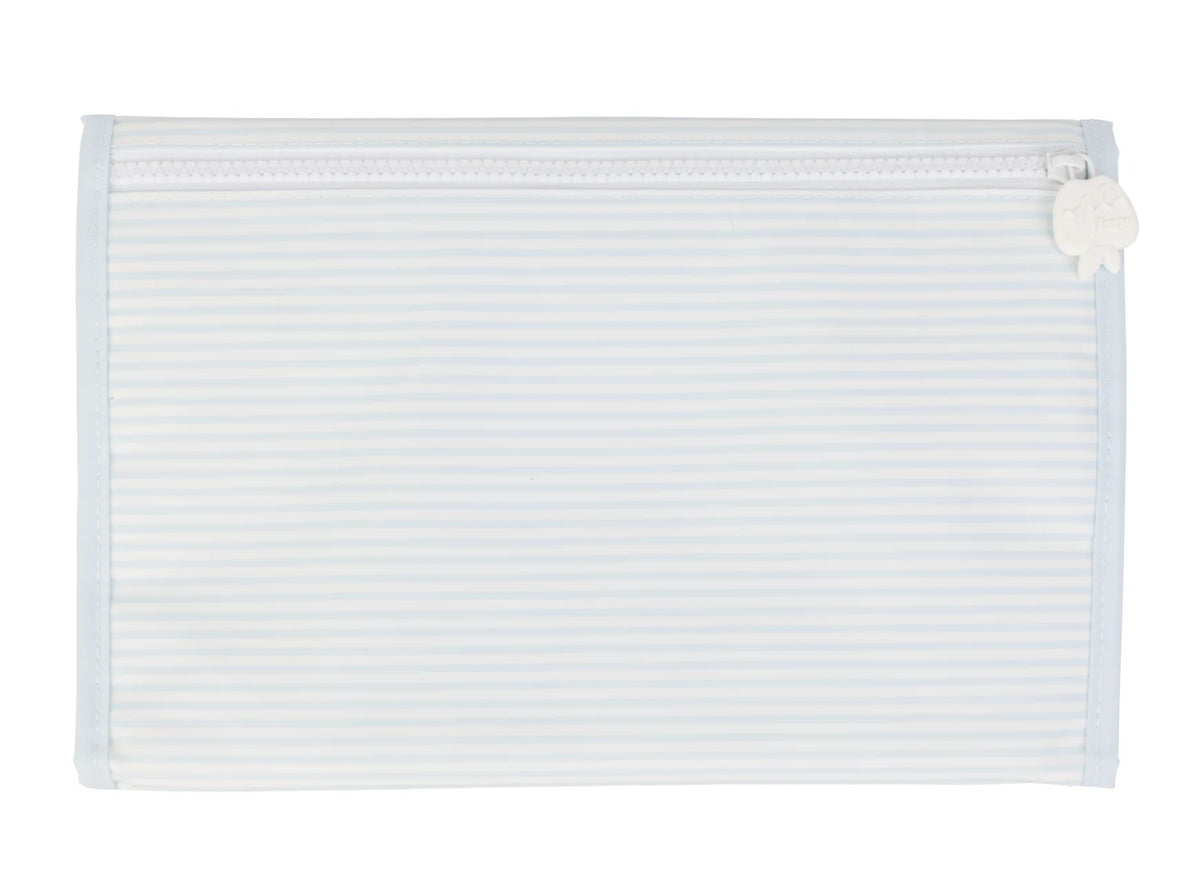 AOMI Changing Pad-Lt. Blue Stripes
