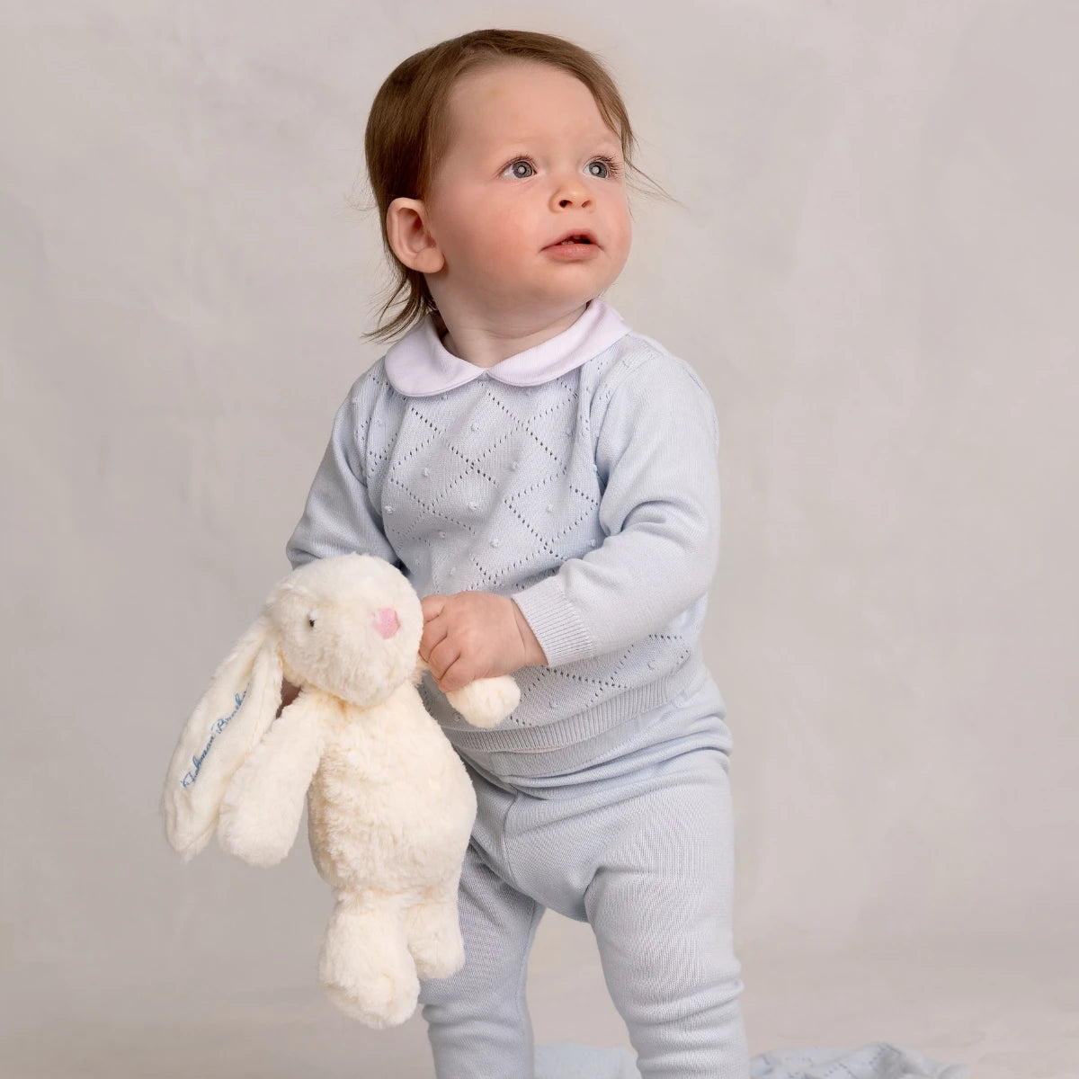 Peter Pan Diamond Knit Set