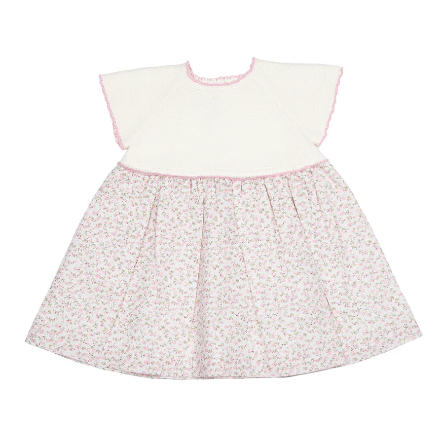 Cuclie Sophie Knit Dress-Ivory Multi