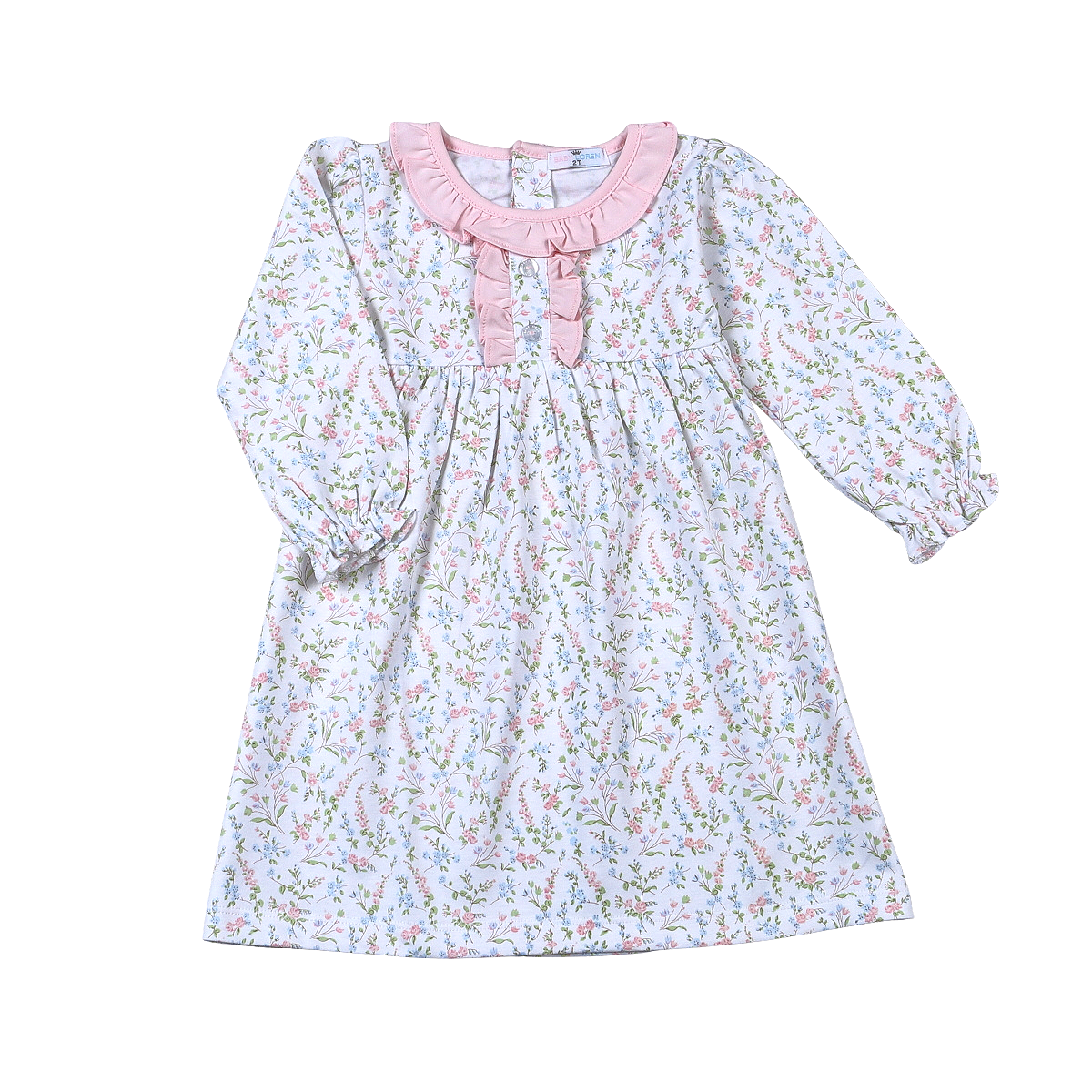 Baby Loren Vivian Floral Pima Dress