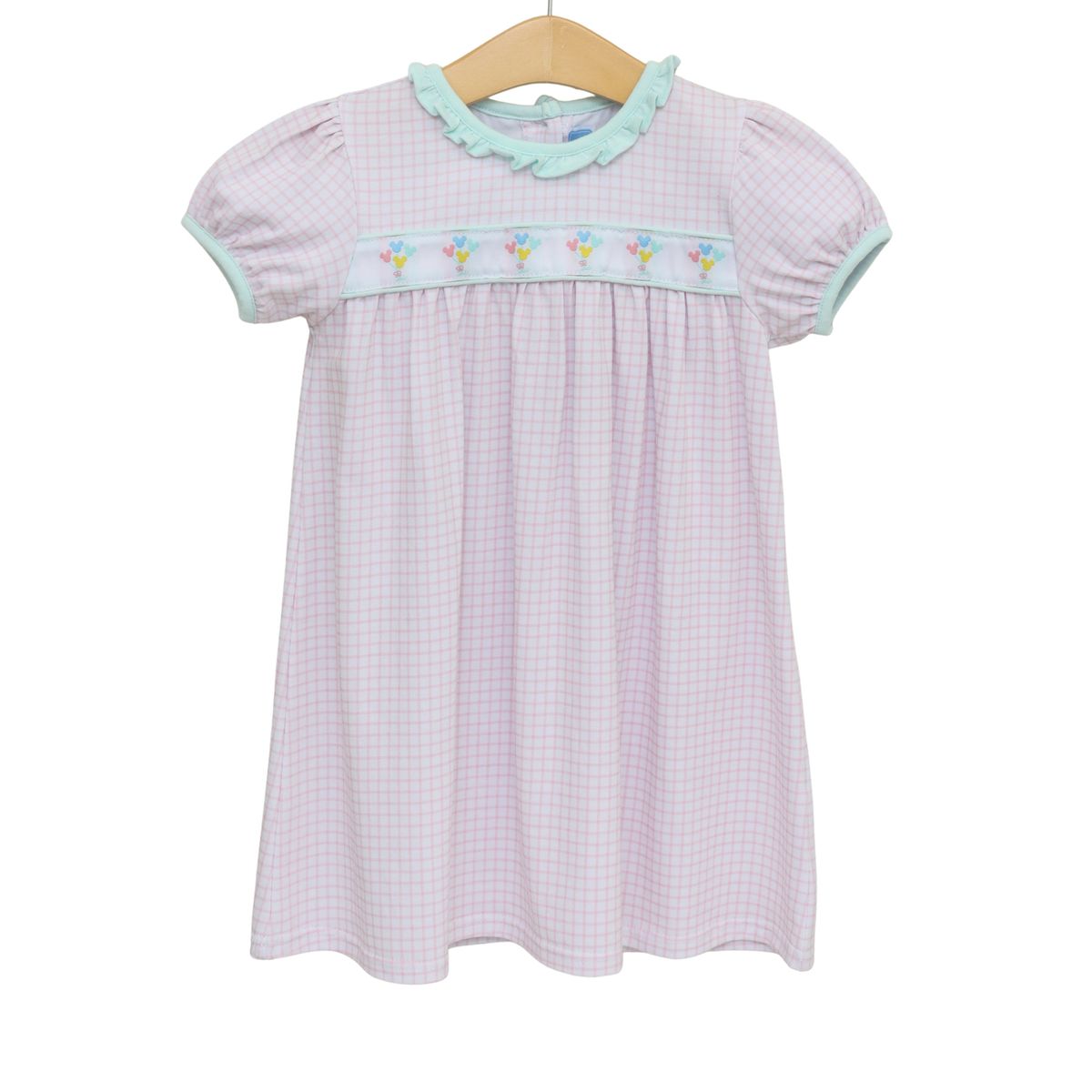 Trotter Street Magical Balloons Dress-Lt. Pink