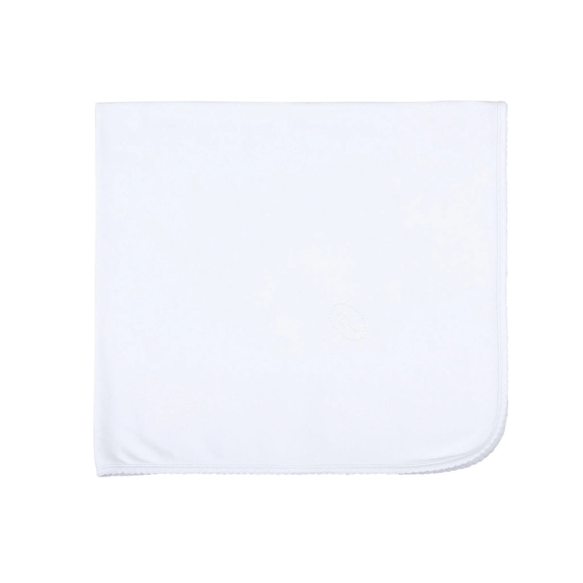 MB Blessed Emb. Receiving Blanket-White