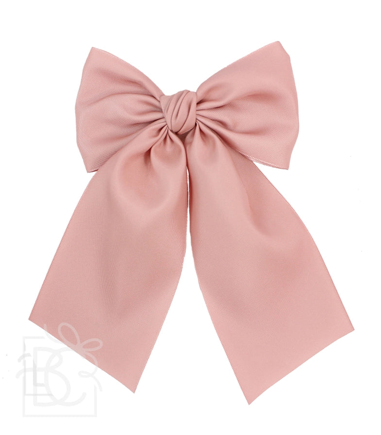 BC 4.5" Sweet Nectar Satin Euro Knot Bow w/ Tails