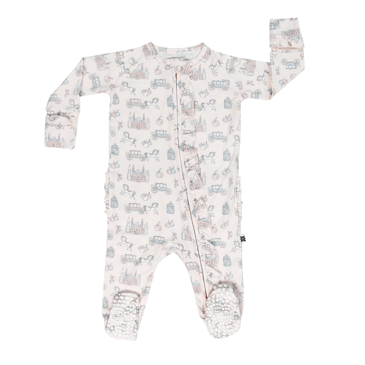 Sweet Bamboo Fairy Godmother Ruffle Footie