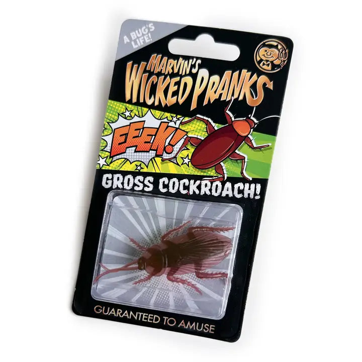 Wicked Pranks Gross Cockroach