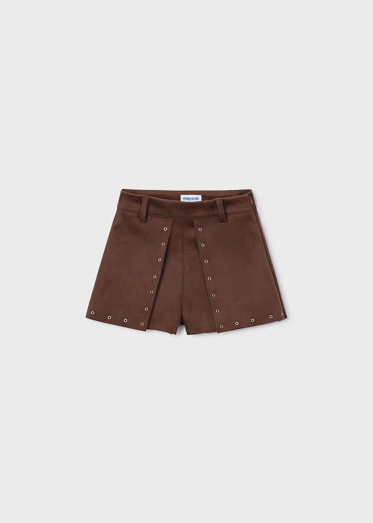 Faux Suede Shorts