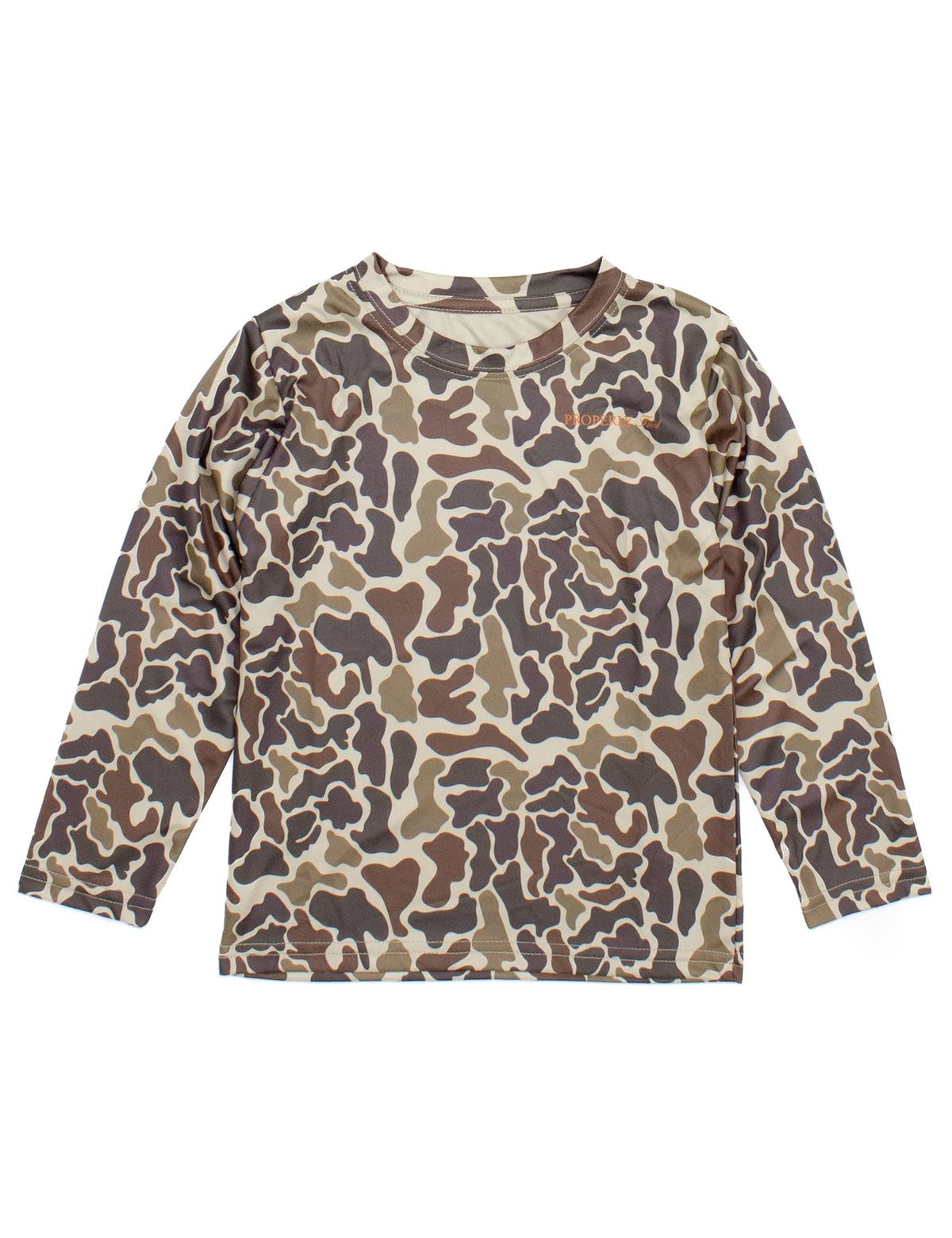 Properly Tied Performance Vintage Camo L/S Tee
