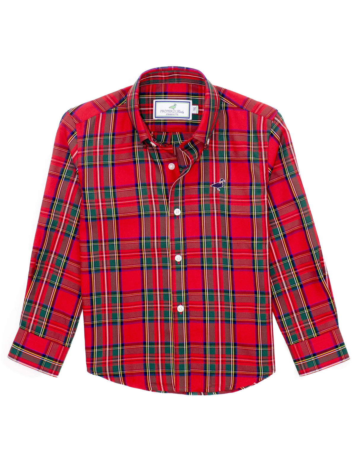 Properly Tied Seasonal Sportshirt-Yuletide
