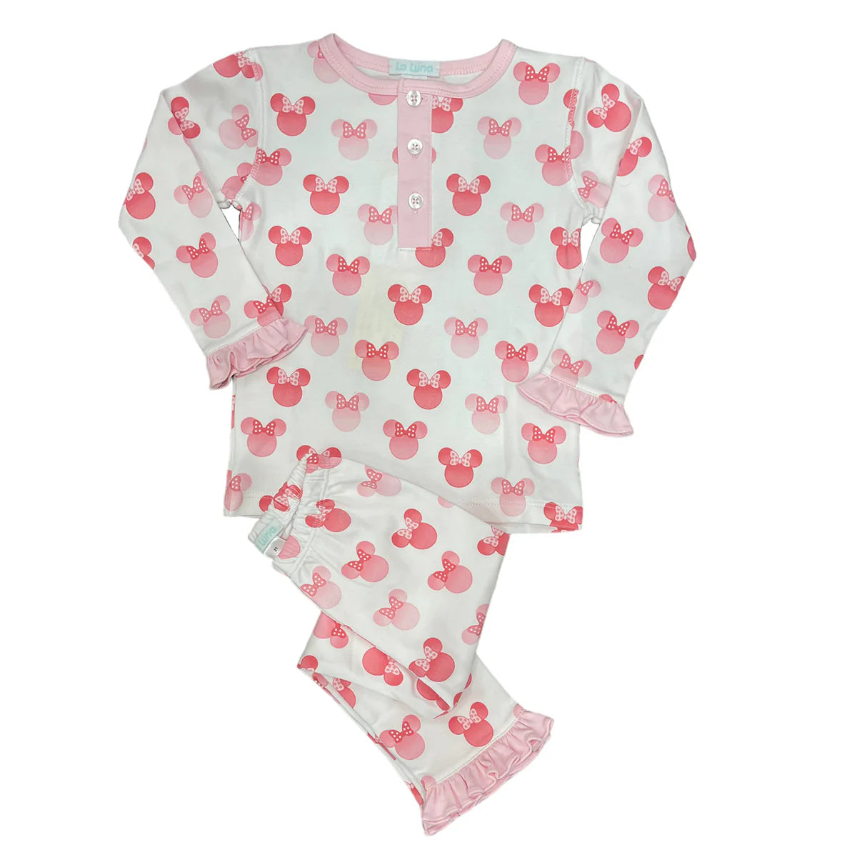 La Luna Magical L/S Girl PJ Set-Pink