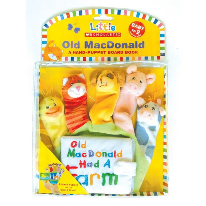 Old Macdonald Hand Puppet Board Book