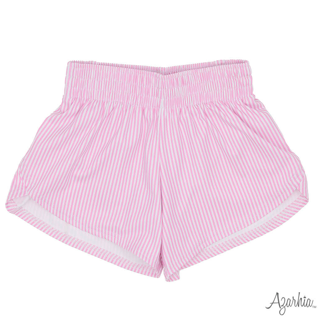 Azarhia Pink Striped Steph Short