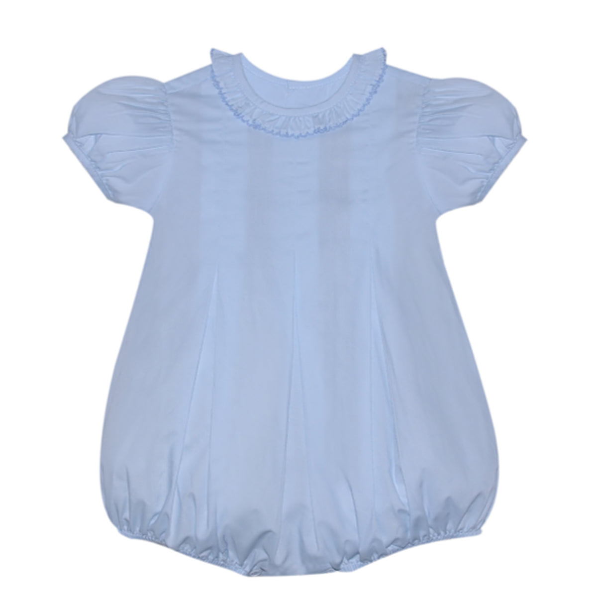 RN Reese Girl Bubble w/ Ruffle Collar-Blue