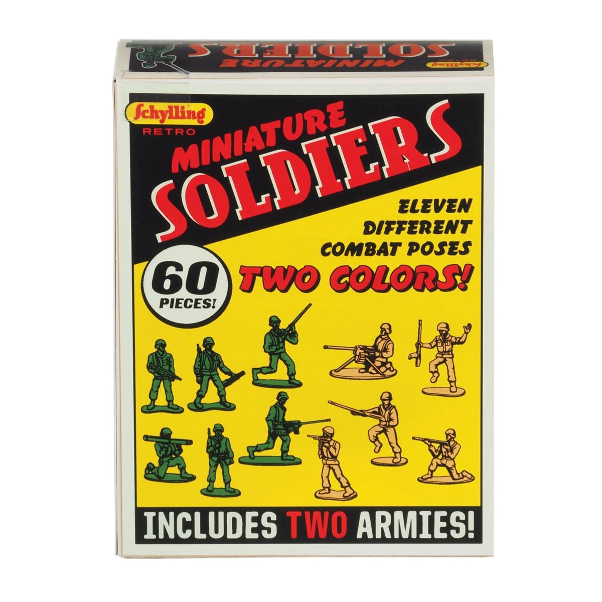 Schylling Retro Mini Solider 60 Pack