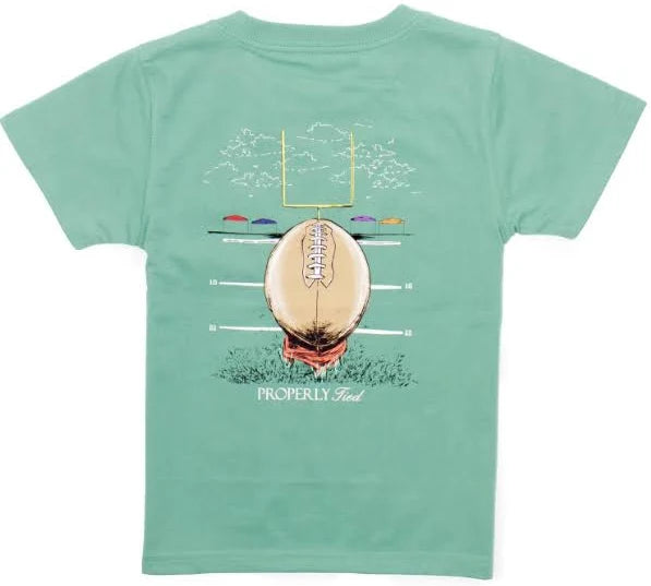 Properly Tied Field Goal S/S Shirt-Ivy