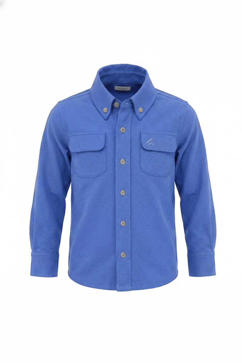 Finn Back Cast Blue Button Down
