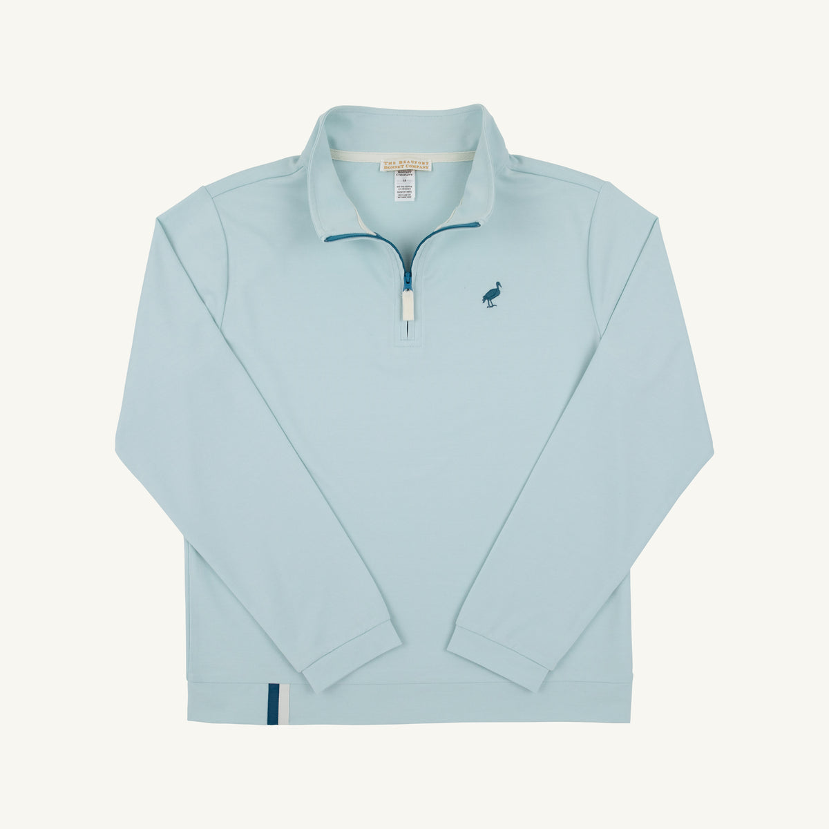 TBBC Prepletic Hayword Half Zip-Greenwich Green