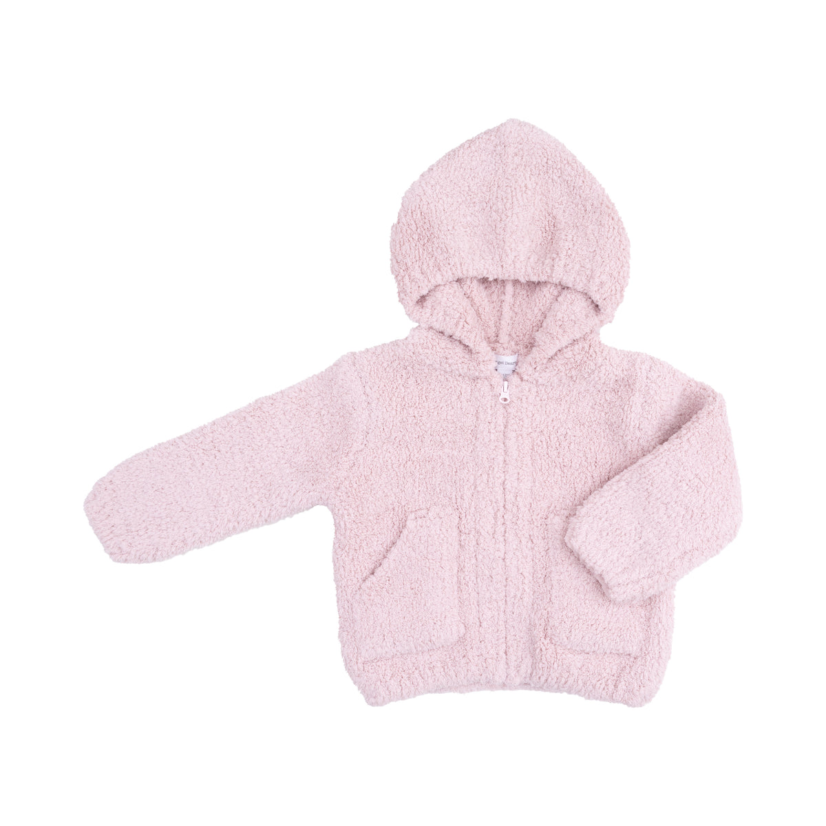 Angel Dear Chenille - Blush Hooded Jacket