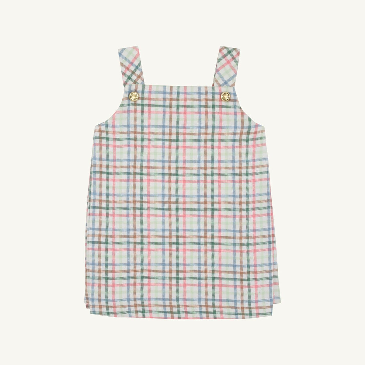 TBBC Pleated Ginny Jumper-Manalapan Plaid