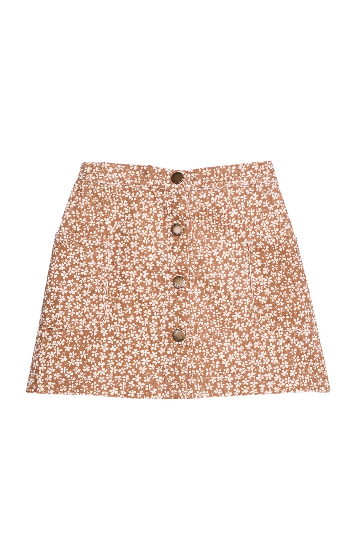 Bisby - Emily Skirt - Aspen Floral Cinnamon