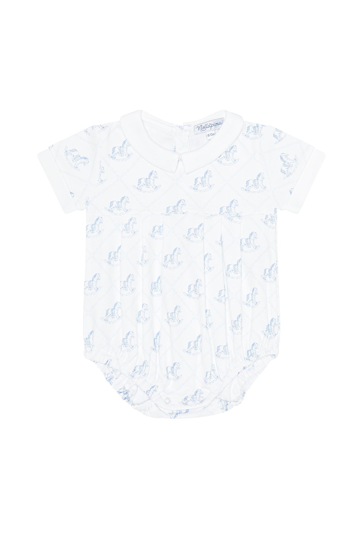 Nella Pima Blue Rocking Horse Bubble-Blue