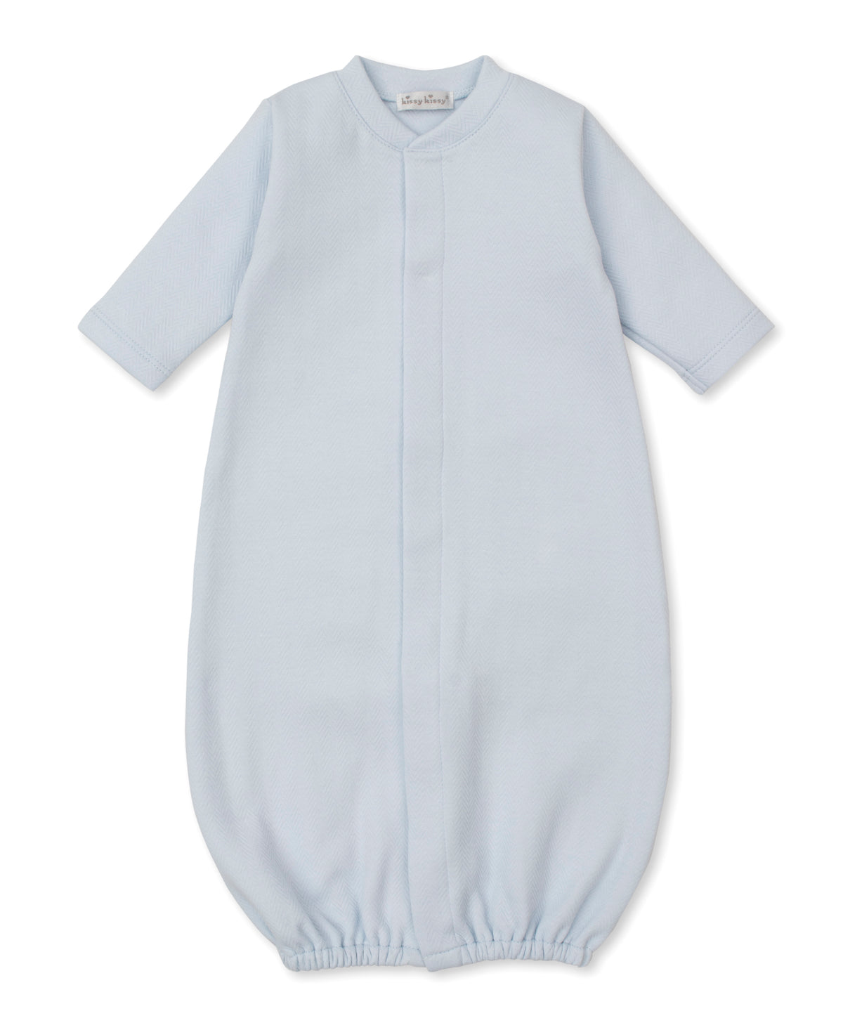 Kissy Herringbone Converter Gown-Lt. Blue