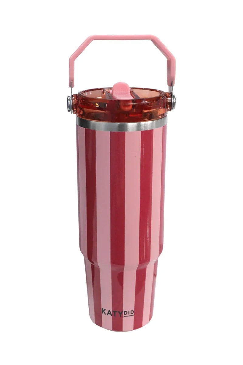 30 oz. Cabana Tumbler-Pink & Wine